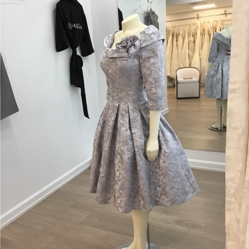 SAMPLE SALE! Ian Stuart: ISL733 Light Purple Cocktail Dress